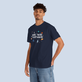 Nome do produto Camiseta Here There And Everywhere Unissex
