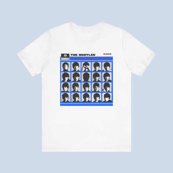 Camiseta A Hard Days Night Capa Unissex