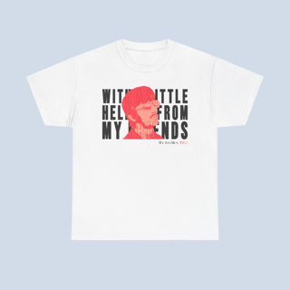 Camiseta With A Little Help From My Friends Unissex