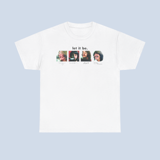 Camiseta Let It Be Signatures Unissex