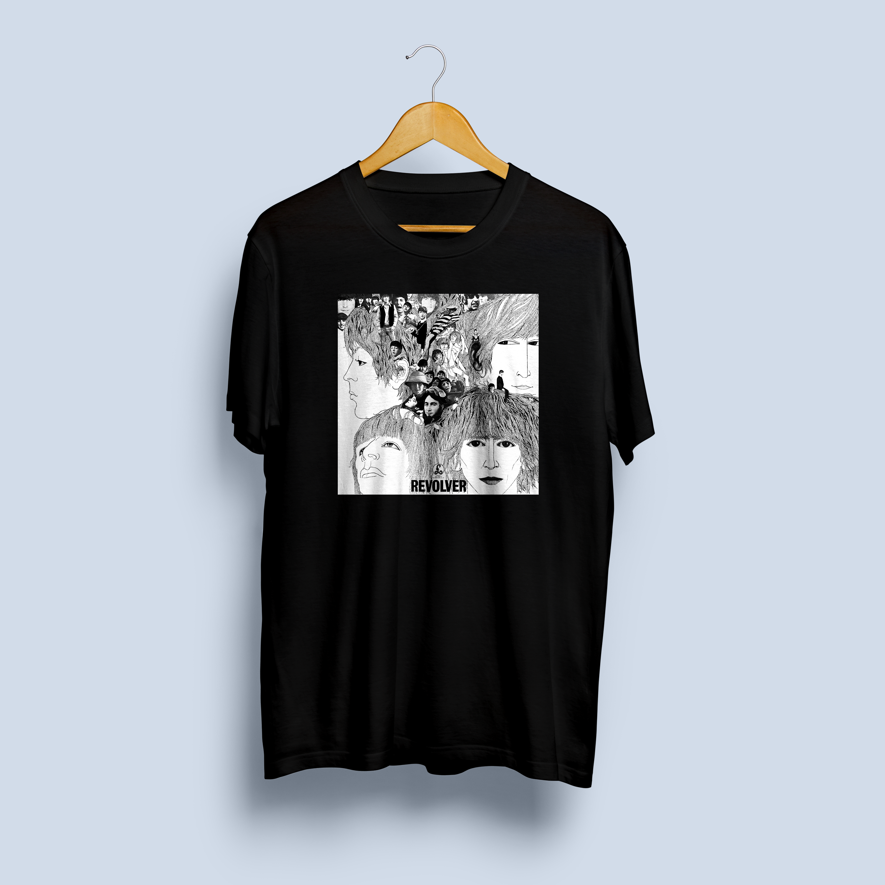 Camiseta Revolver Capa Unissex