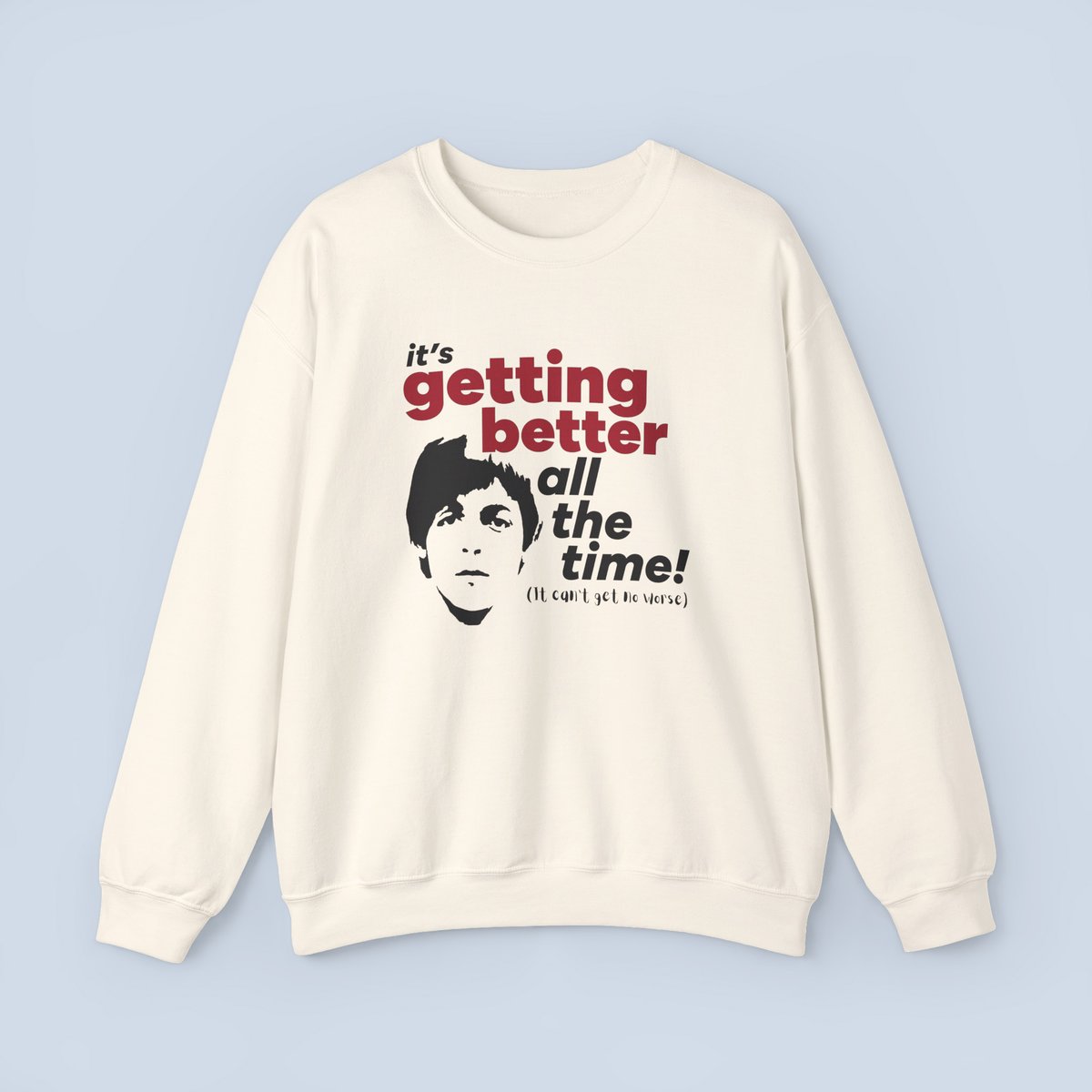 Nome do produto: Moletom Getting Better Off-White Unissex