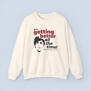 Nome do produto Moletom Getting Better Off-White Unissex