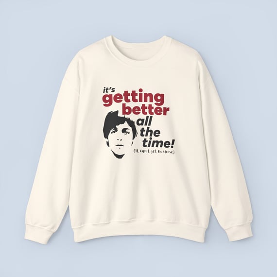 Moletom Getting Better Off-White Unissex