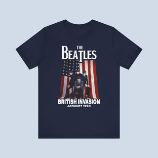 Camiseta British Invasion Unissex