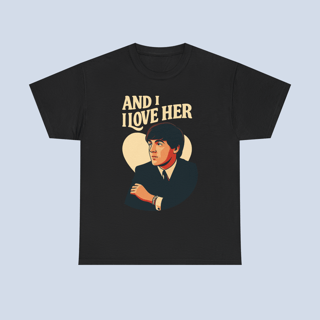 Nome do produto Camiseta And I Love Her Paul McCartney Unissex