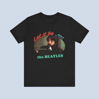 Camiseta Let It Be Paul McCartney Unissex