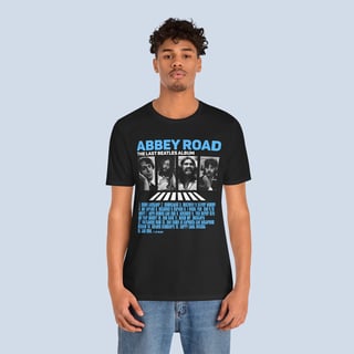 Nome do produto Camiseta Abbey Road in Studio Unissex