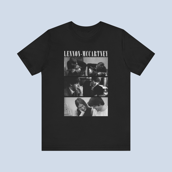 Camiseta Lennon McCartney Unissex