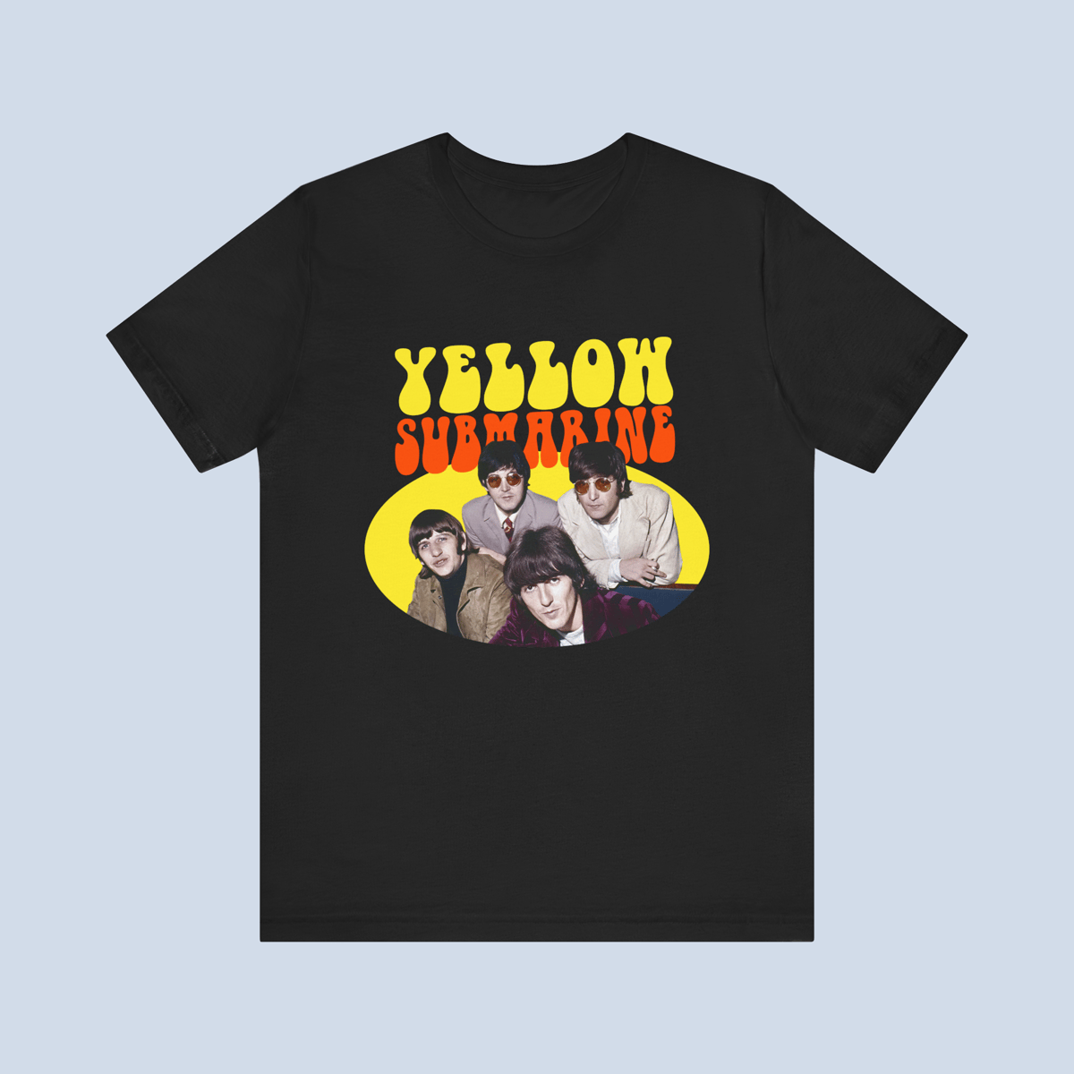 Nome do produto: Camiseta Yellow Submarine Revolver Unissex