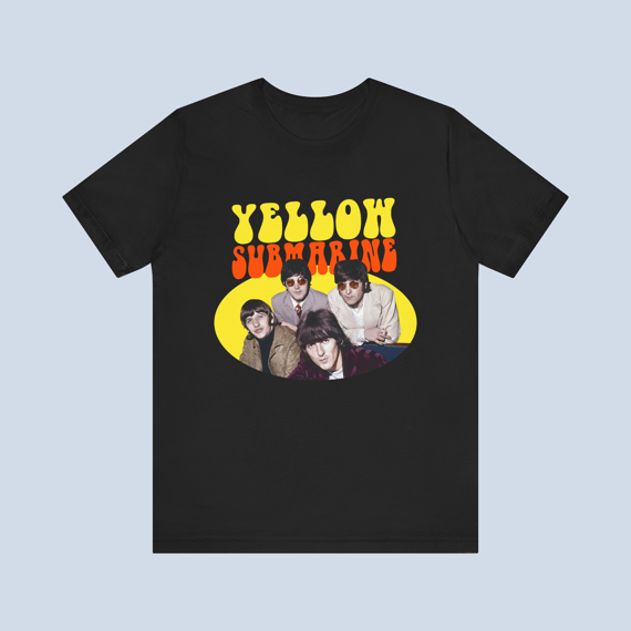 Camiseta Yellow Submarine Revolver Unissex