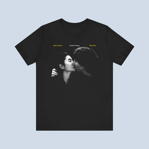 Camiseta Double Fantasy John Lennon Unissex