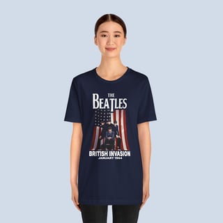 Nome do produto Camiseta British Invasion Unissex