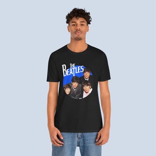Nome do produto Camiseta The Beatles Circulo Azul Unissex