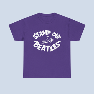 Camiseta Stamp Out The Beatles Unissex