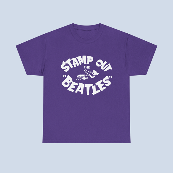 Camiseta Stamp Out The Beatles Unissex
