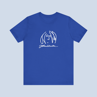 Nome do produto Camiseta John Lennon Assinatura Unissex