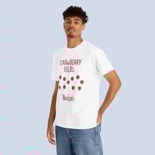 Nome do produto Camiseta Strawberry Fields Forever Unissex