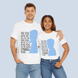 Nome do produto Camiseta The Fool On The Hill Letra Unissex