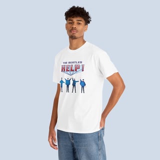 Nome do produto Camiseta Help Capa Album Unissex