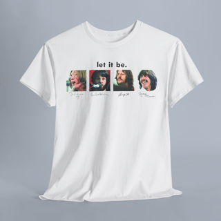 Nome do produto Camiseta Let It Be Signatures Unissex