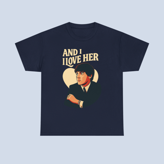 Nome do produto Camiseta And I Love Her Paul McCartney Unissex