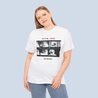 Nome do produto Camiseta Let It Be Naked Unissex
