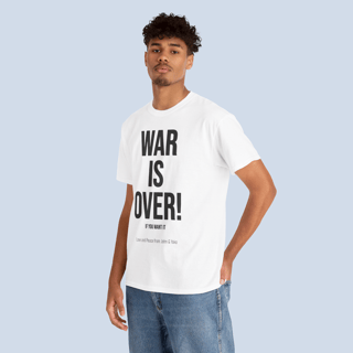 Nome do produto Camiseta War Is Over If You Want It John And Yoko Unissex