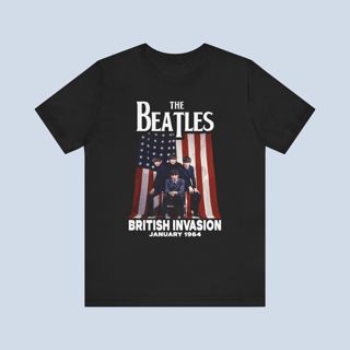 Nome do produto Camiseta British Invasion Unissex