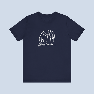 Nome do produto Camiseta John Lennon Assinatura Unissex