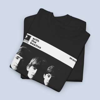 Nome do produto Camiseta With The Beatles Capa Unissex