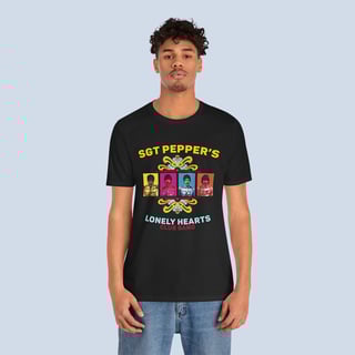 Nome do produto Camiseta Sgt Peppers Lonely Hearts Club Band Unissex