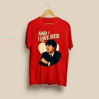 Nome do produto Camiseta And I Love Her Paul McCartney Unissex