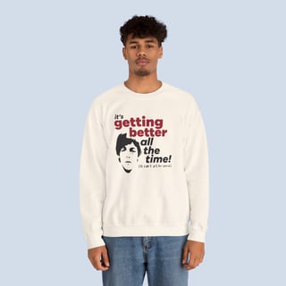 Nome do produto Moletom Getting Better Off-White Unissex
