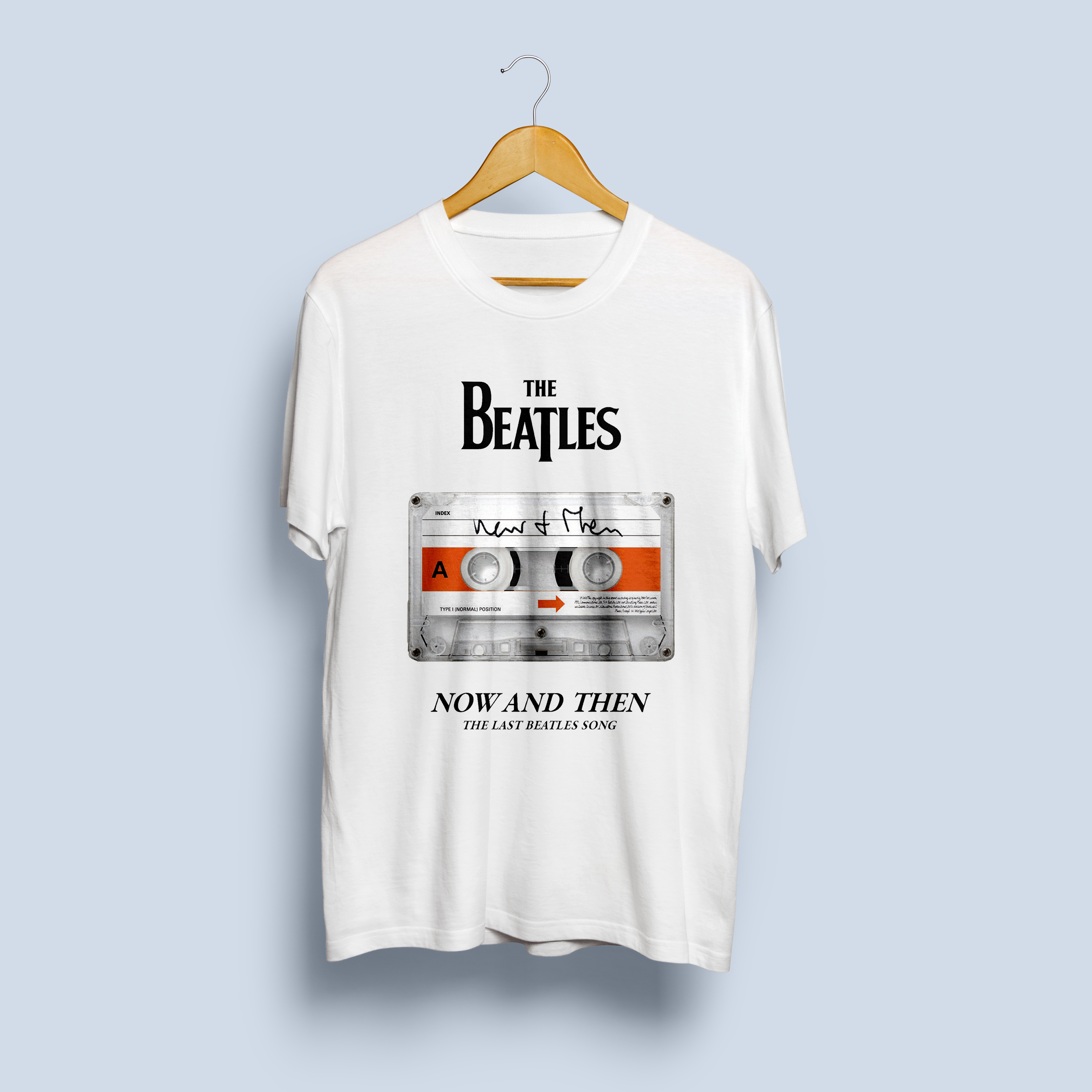 Camiseta Now And Then Unissex