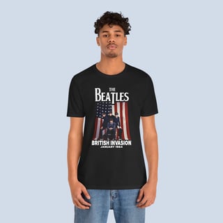 Nome do produto Camiseta British Invasion Unissex