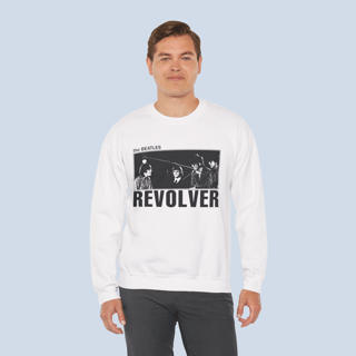 Nome do produto Moletom Revolver Design Branco Unissex