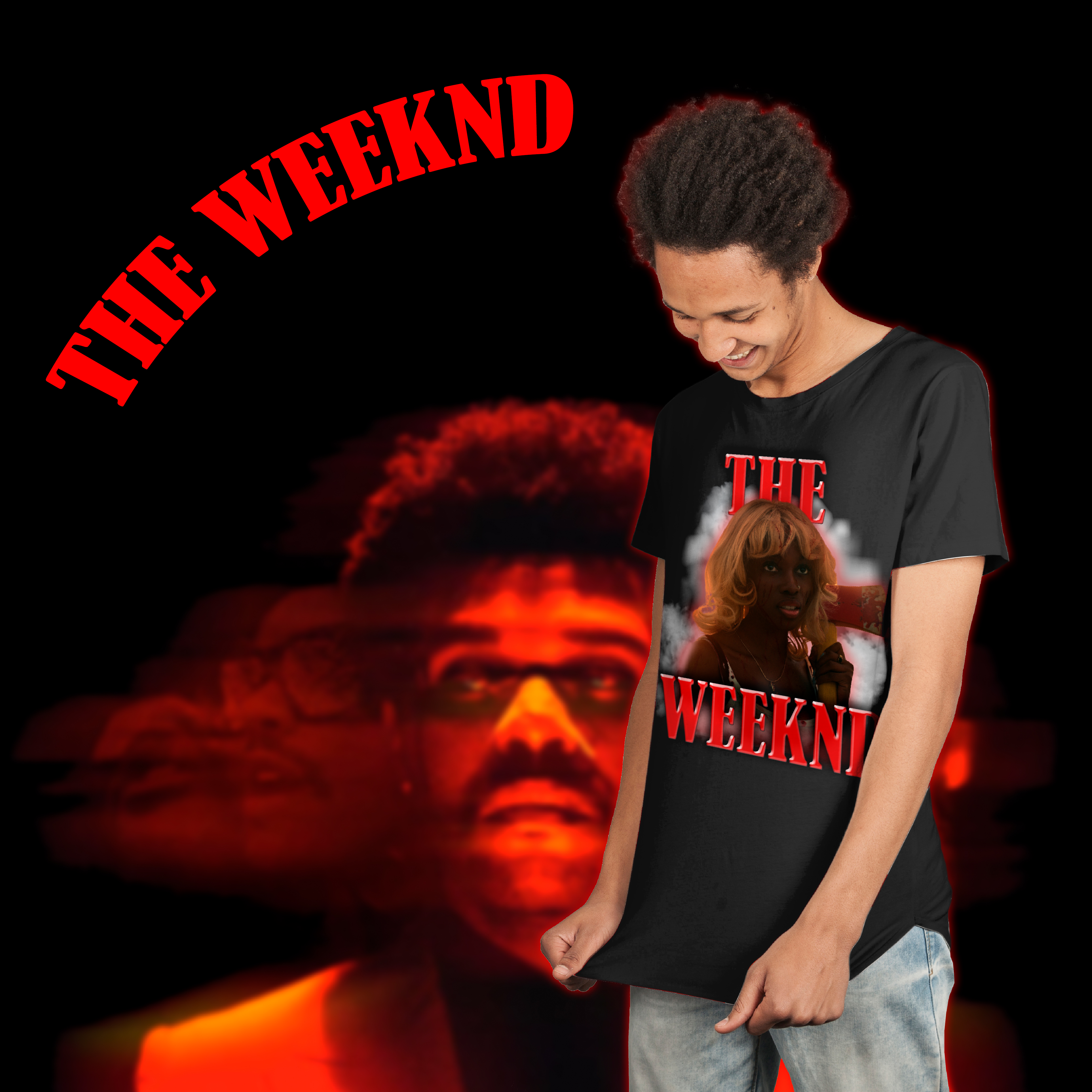 Weeknd Eyes T-Shirt Prime CAMISA THE WEEKND IN YOUR EYES em