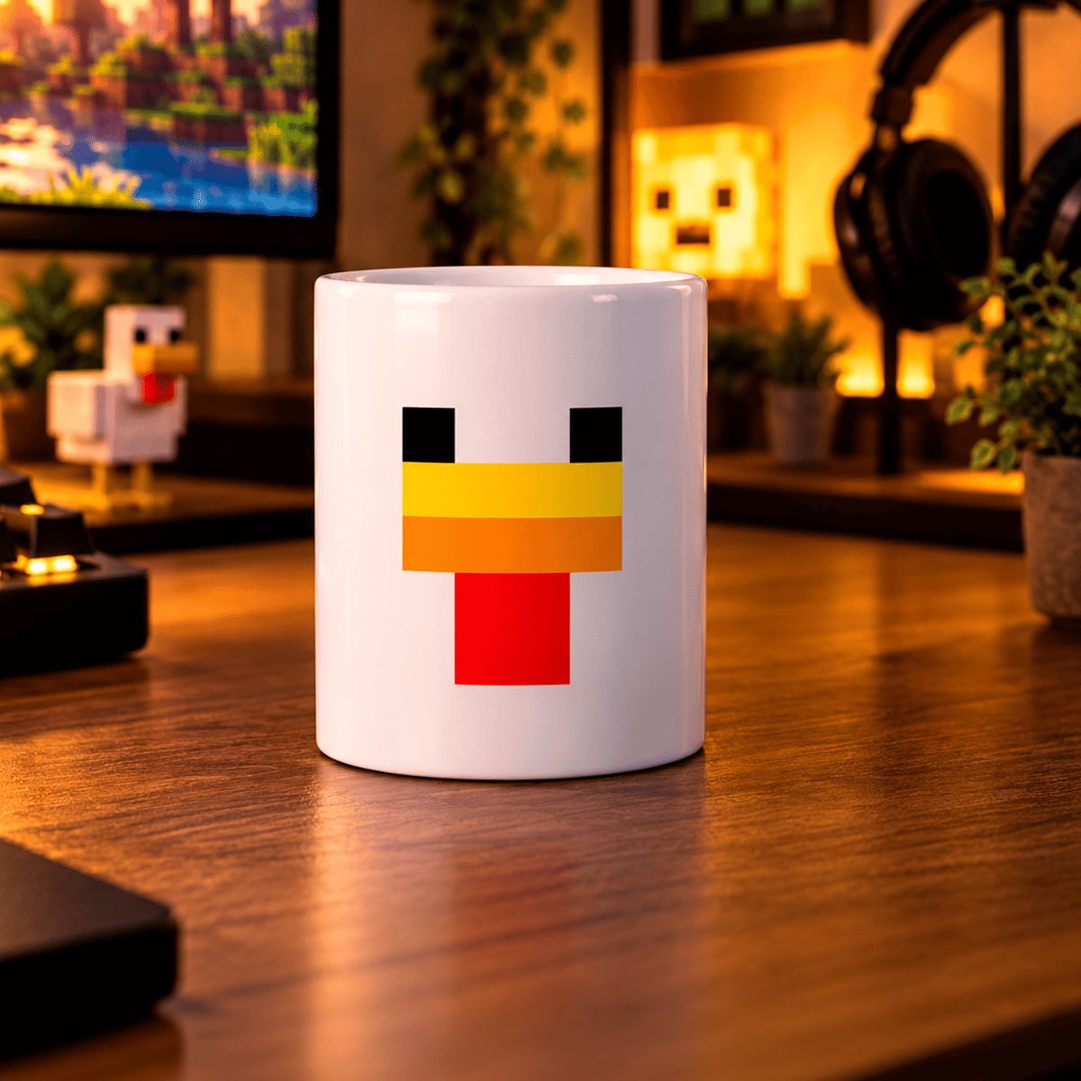 Nome do produto: Caneca Galinha Minecraft