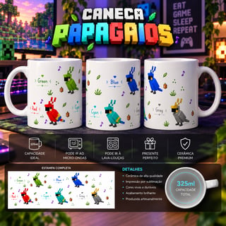 Nome do produto KIT MINECRAFT PETS