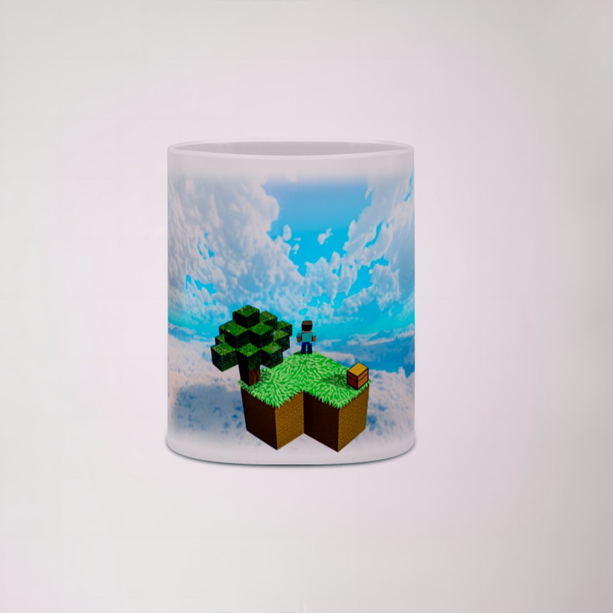 Nome do produto: CANECA SKYBLOCK