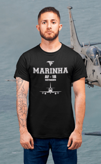 Nome do produto Camiseta Marinha do Brasil | AF-1B Skyhawk – Aviação Naval