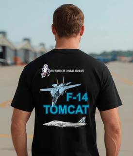 Nome do produto Camiseta F-14 Tomcat | Estilo Top Gun Militar