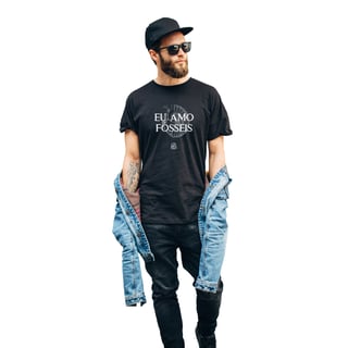 Nome do produto Camiseta - EU AMO FÓSSEIS