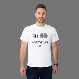 Nome do produto Camiseta - EU AMO AMONITAS
