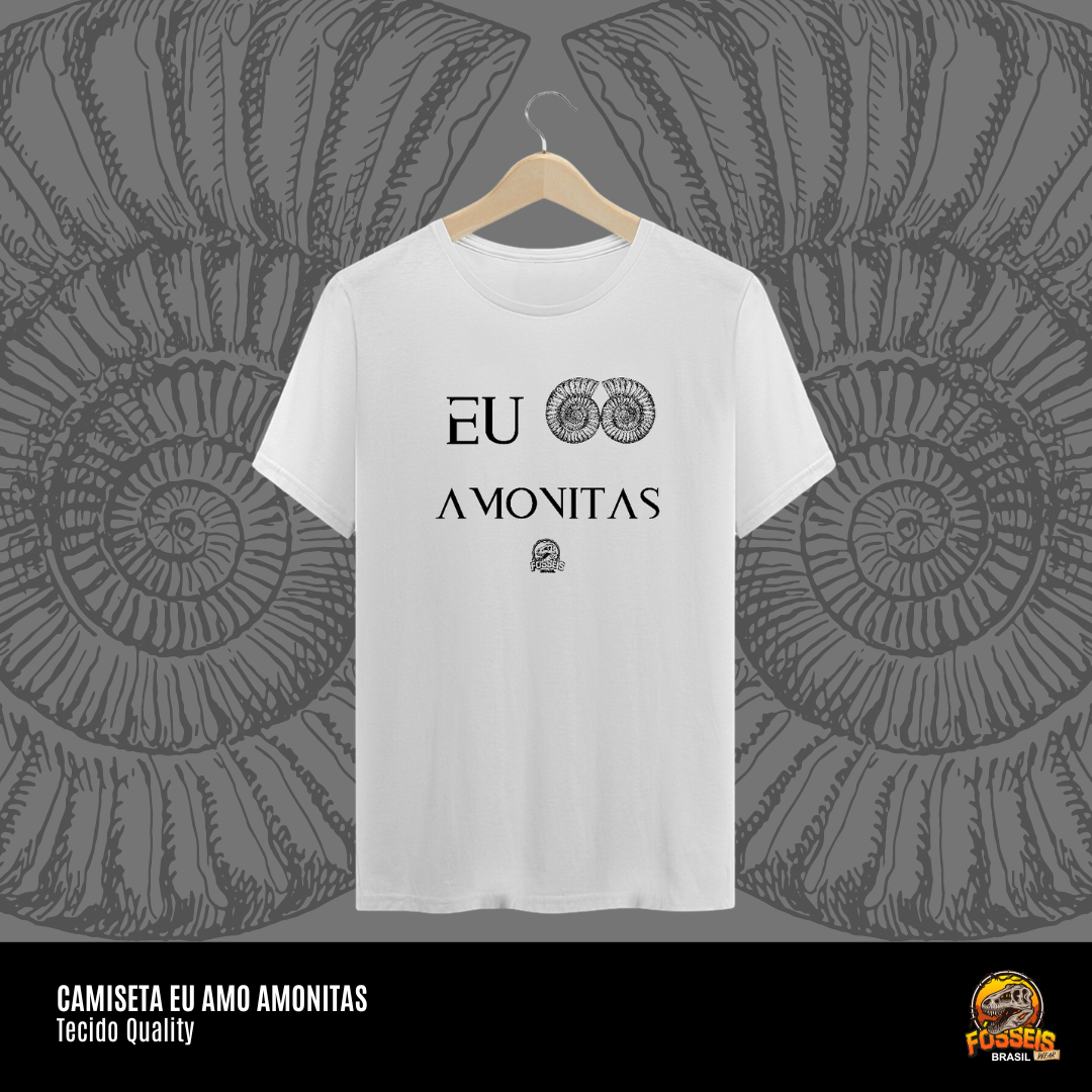 Nome do produto: Camiseta - EU AMO AMONITAS