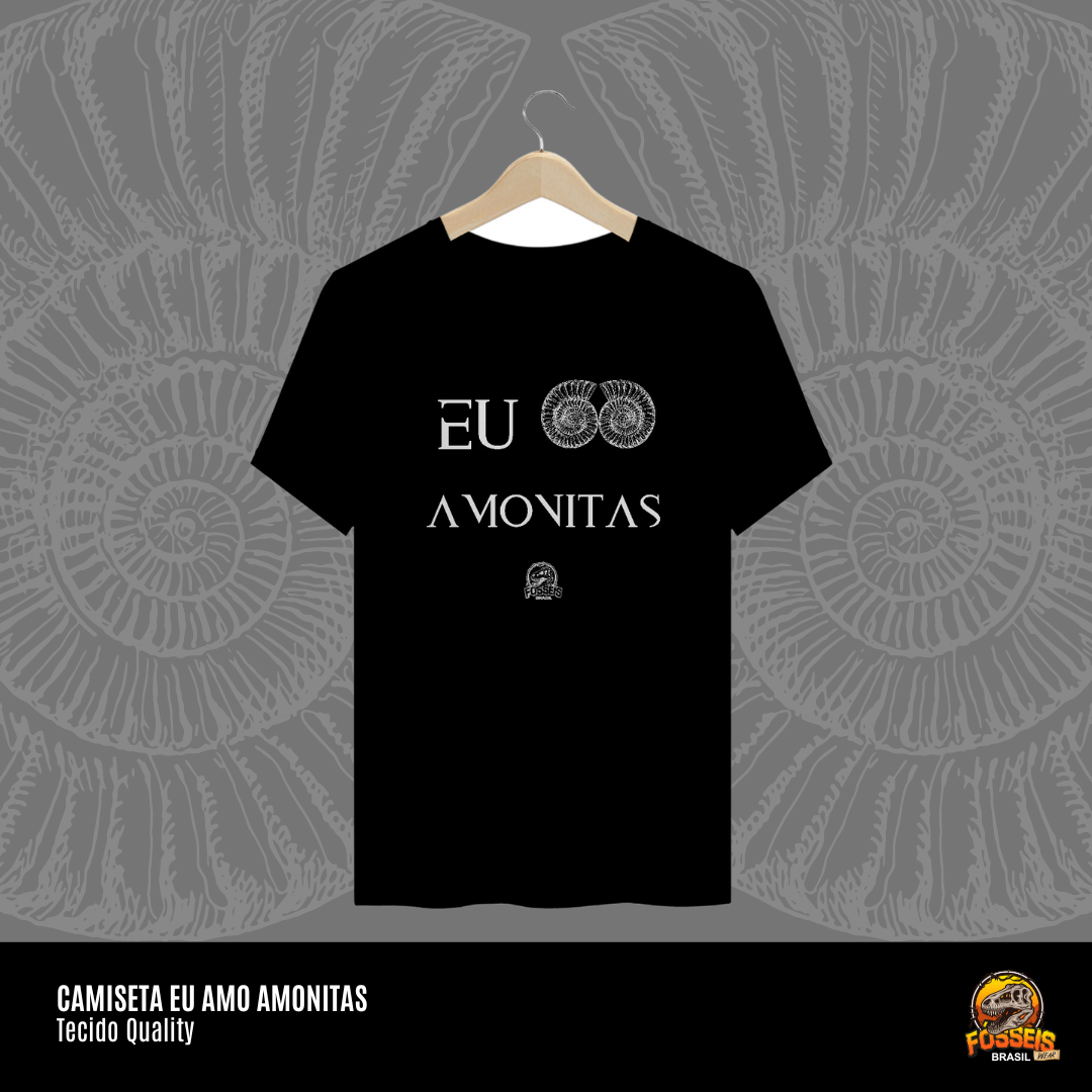 Nome do produto: Camiseta - EU AMO AMONITAS