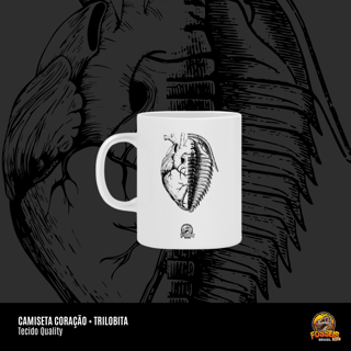 Caneca - Coração + Trilobita