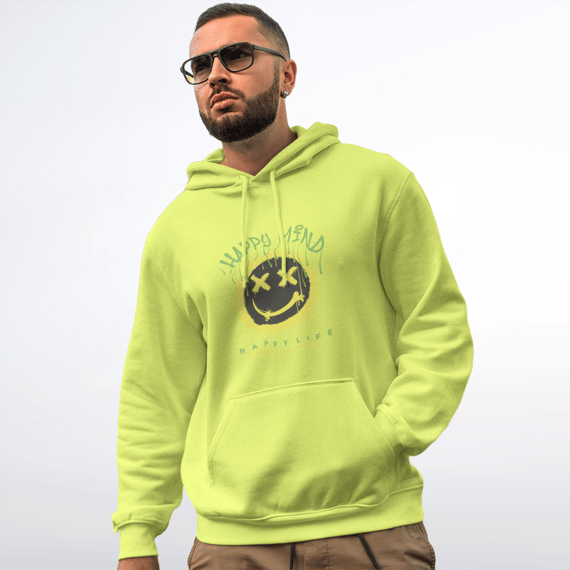 Moletom Canguru Happy Mind