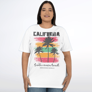 Camiseta Plus Size California